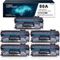 (5 Pack, Black) Compatible Toner Cartridge 80A M52186