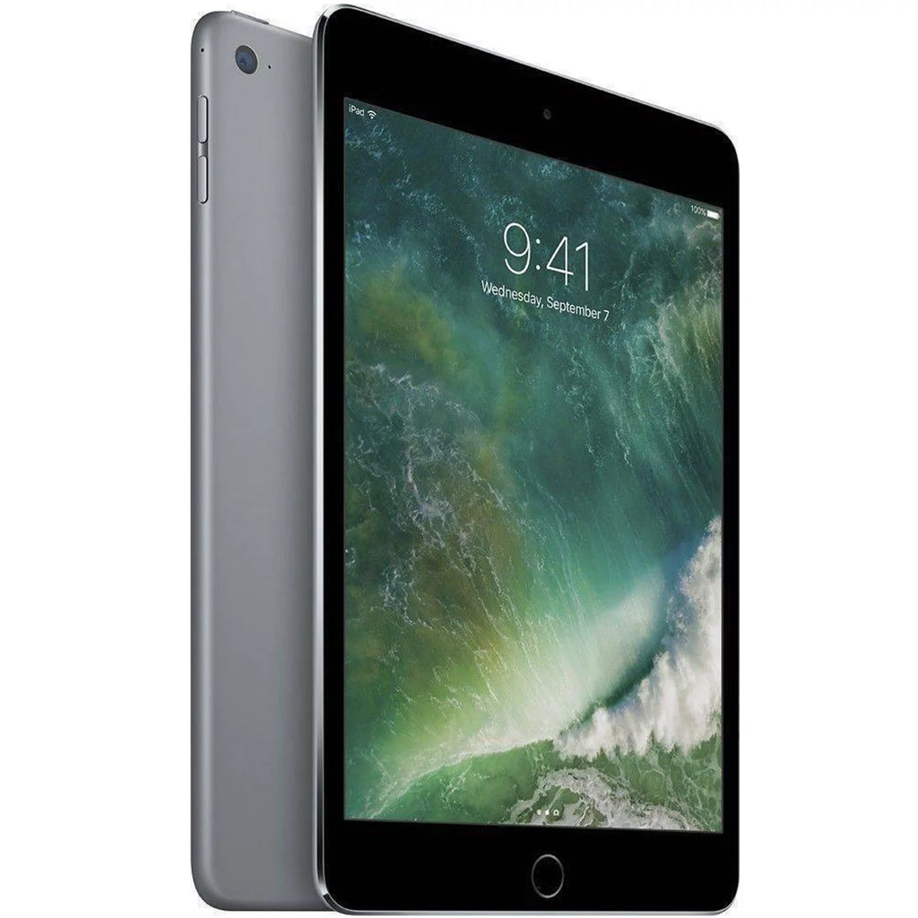 Apple iPad Mini 4th Gen 128GB Wi-Fi + 4G Cellular Unlocked Space Gray M630921
