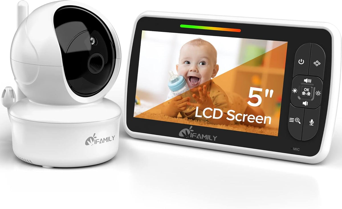 5” Video Baby Monitor with Camera and Audio G2201