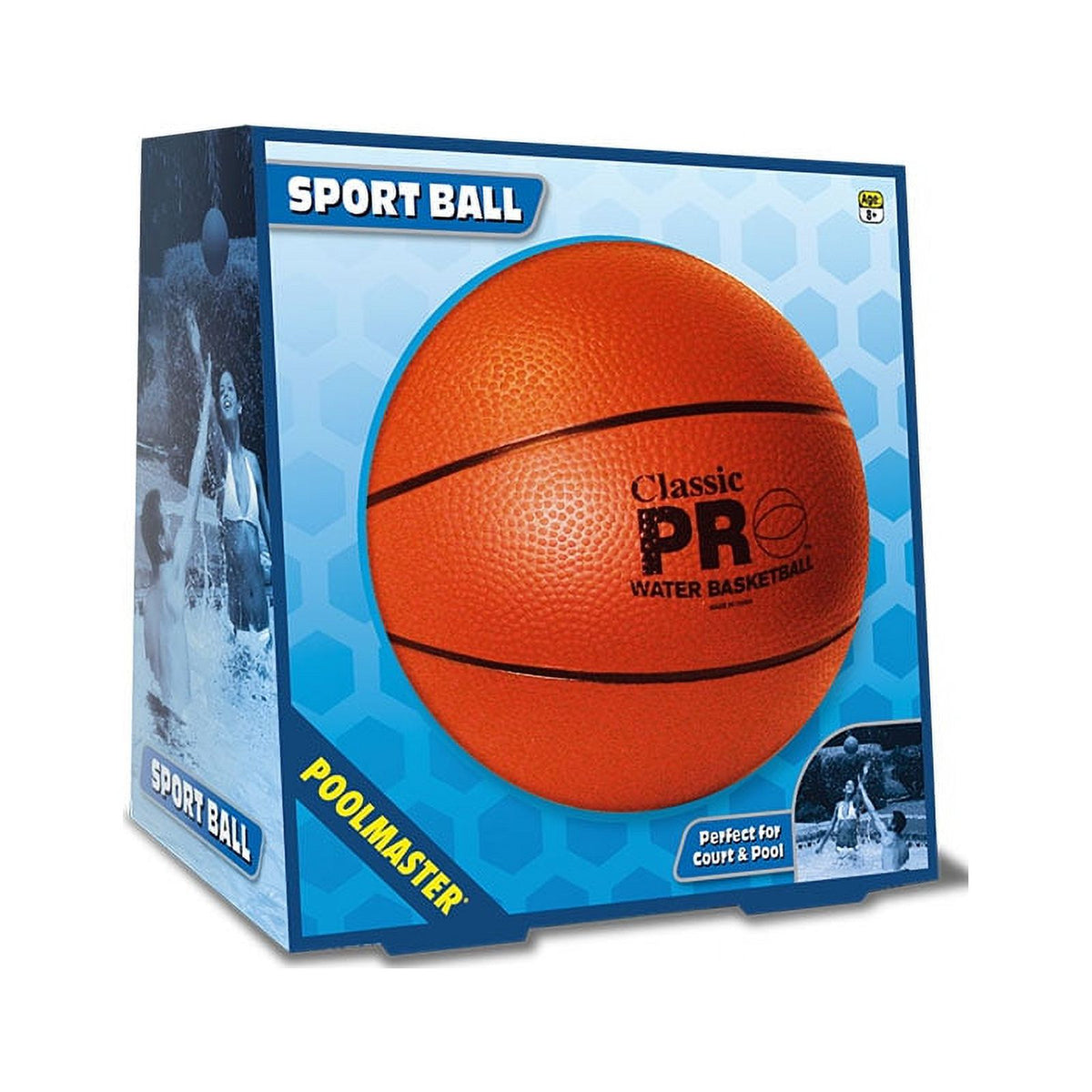 Brown Water Basketball Swimming Pool Accessory J703207