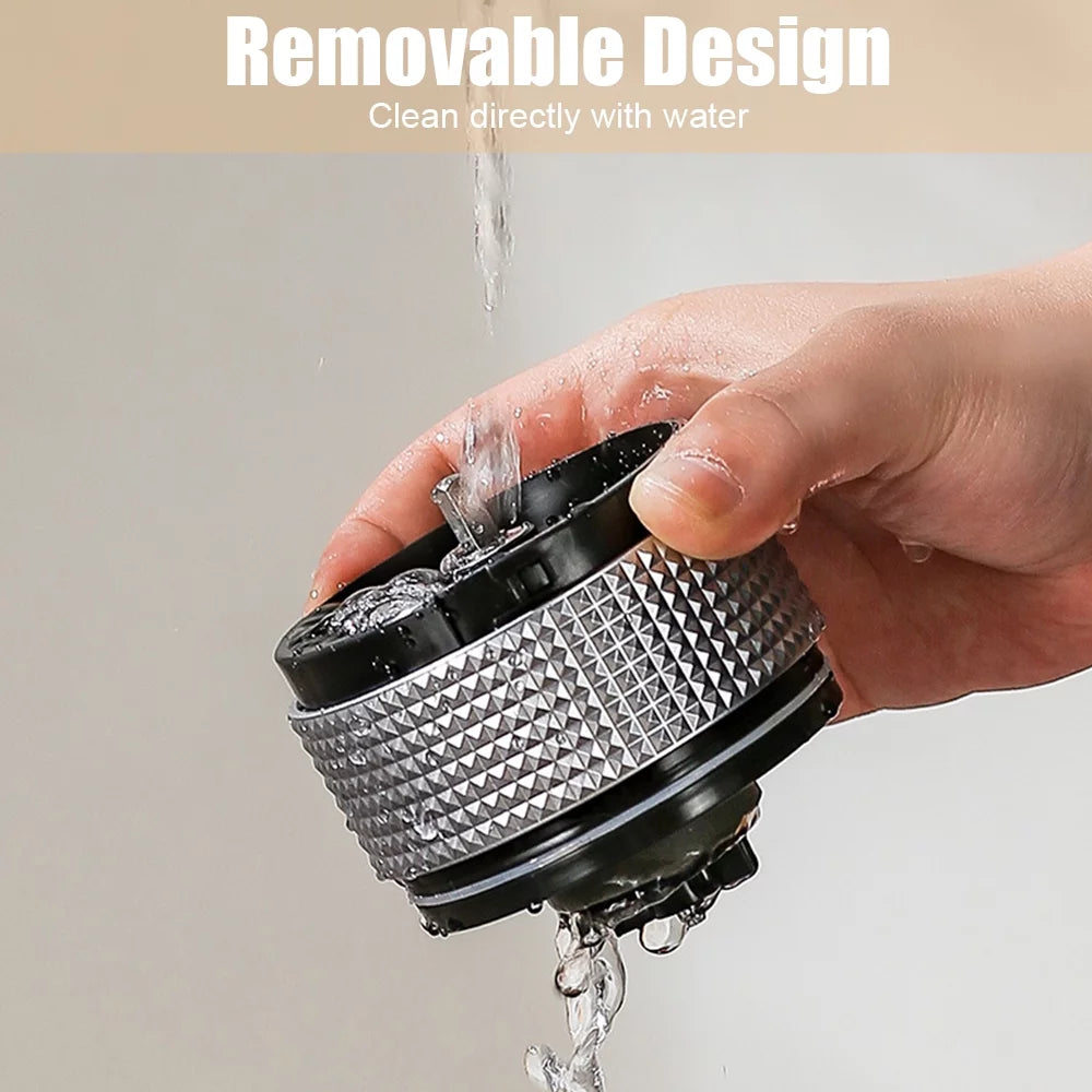 Portable Electric Burr Coffee Grinder 13W 200ml USB Rechargeable Adjustable Cordless W74665