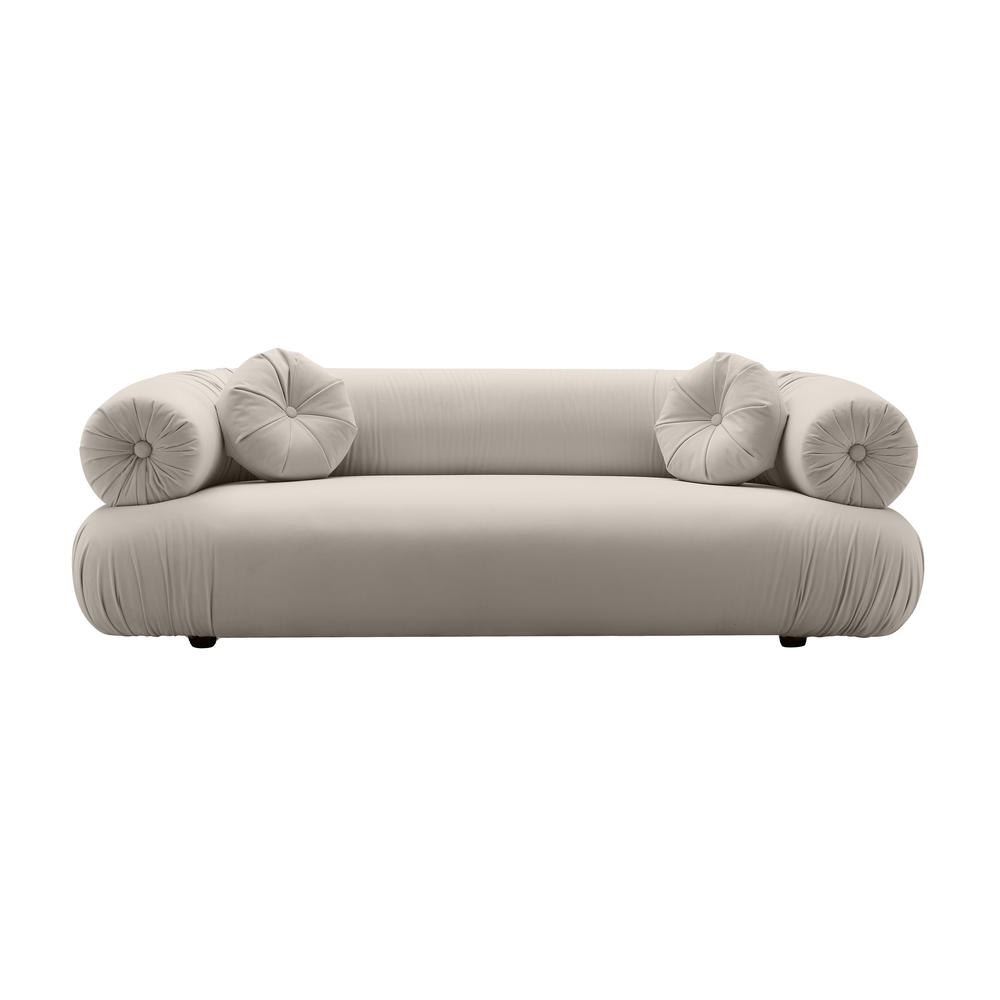 Grey Velvet Sofa K1842