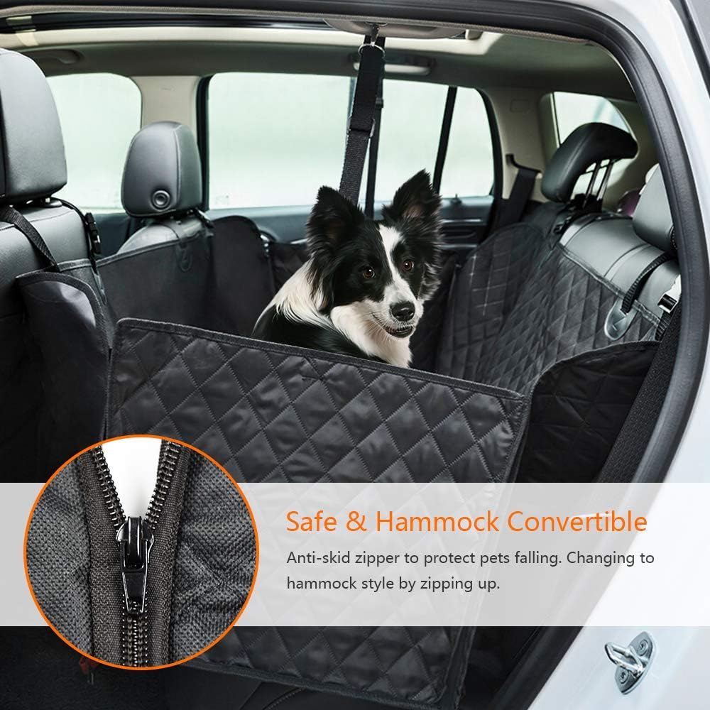 100% Waterproof Nonslip Scratchproof Pet Car Seat Cover Pack of 2 Y37912