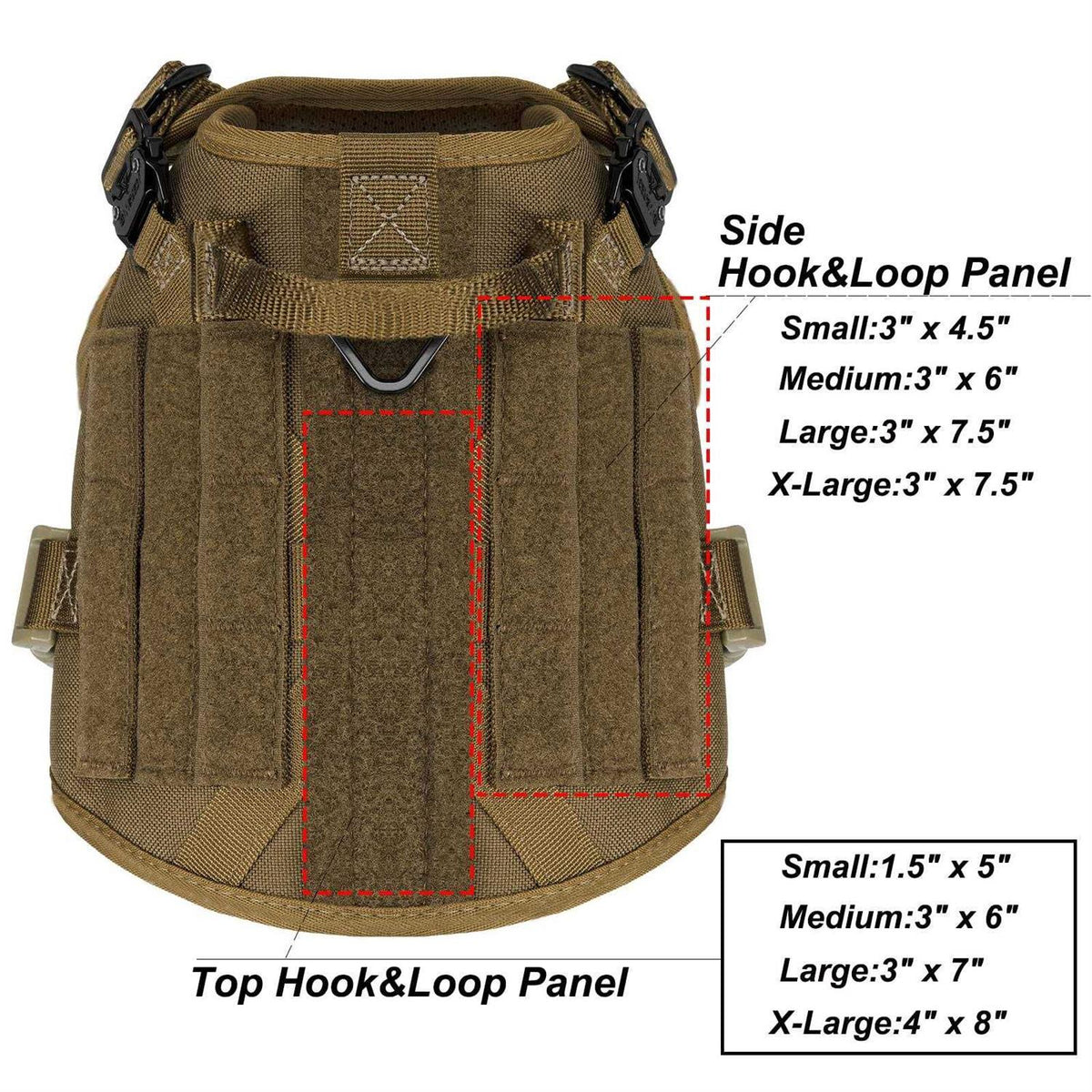 Tactical Dog Harness with Handle D7172