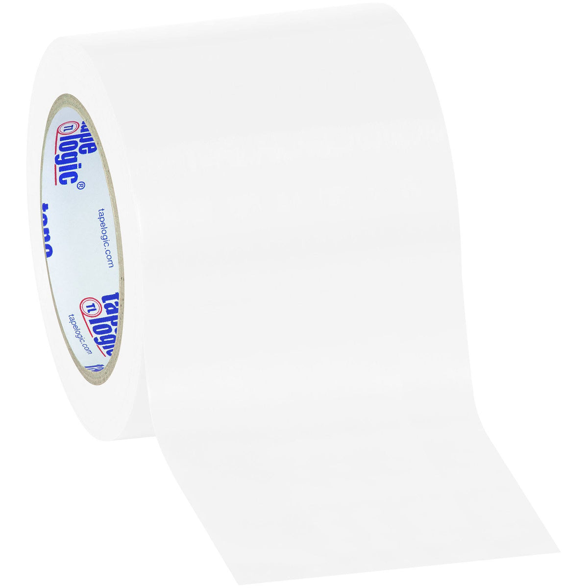 White Solid Vinyl Safety Tape, 12/Case T27584