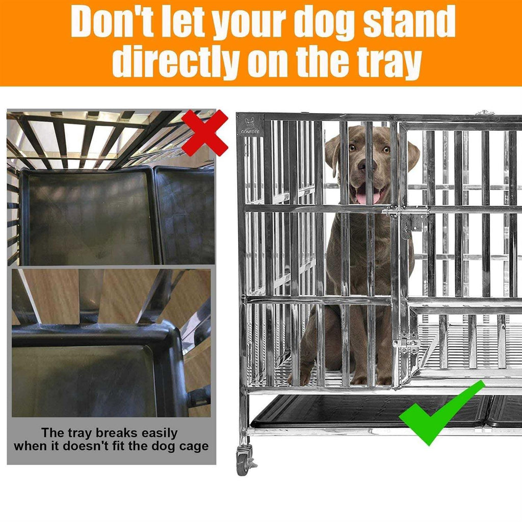 Heavy Duty Stainless Steel Dog Cage Kennel Crate and Playpen K2224