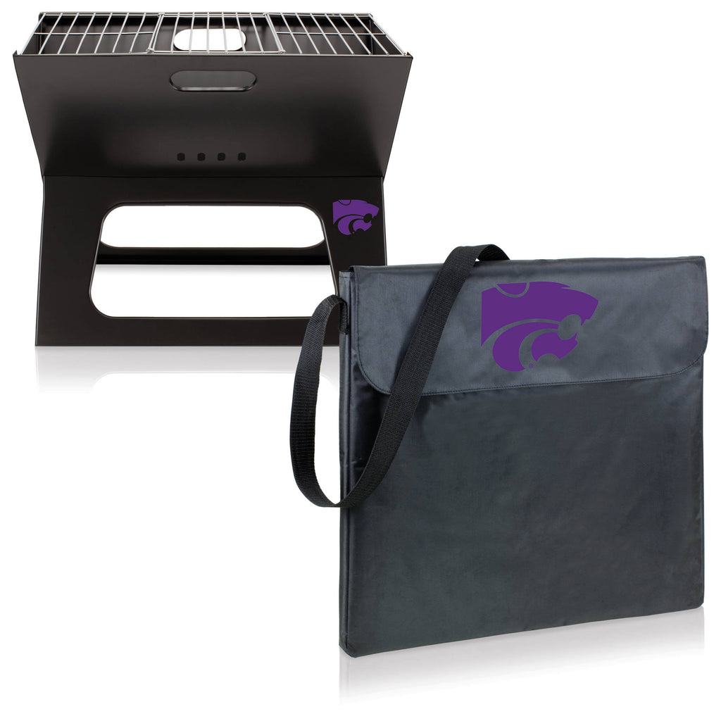 Black Portable X-Grill D29096