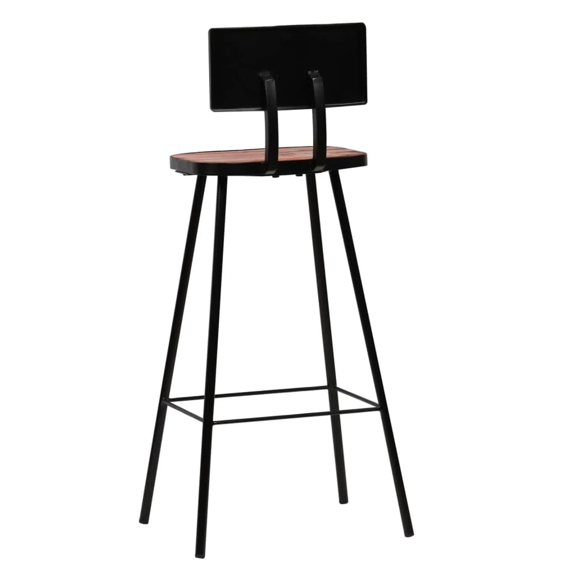 Solid Reclaimed Wood Bar Stools 2 pcs X168