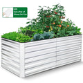 6x3x2ft Galvanized Steel Raised Garden Beds F5099
