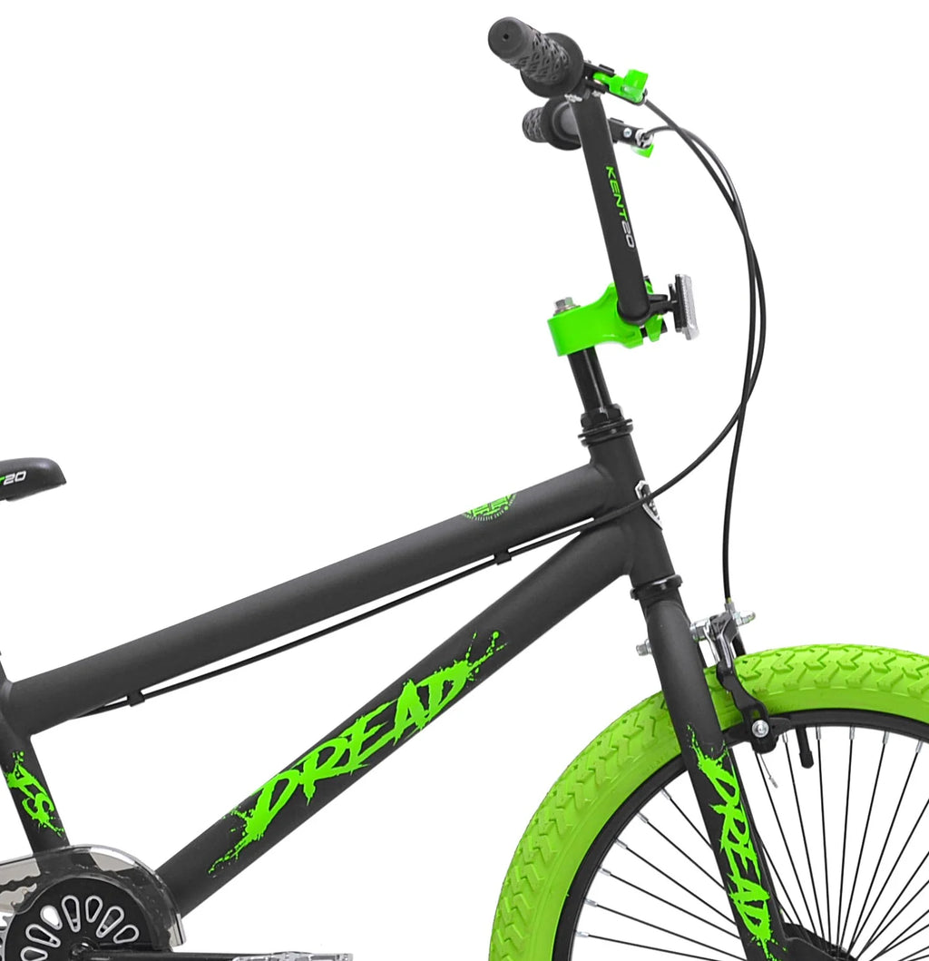 20 in. Green and Black BMX Bike M31417