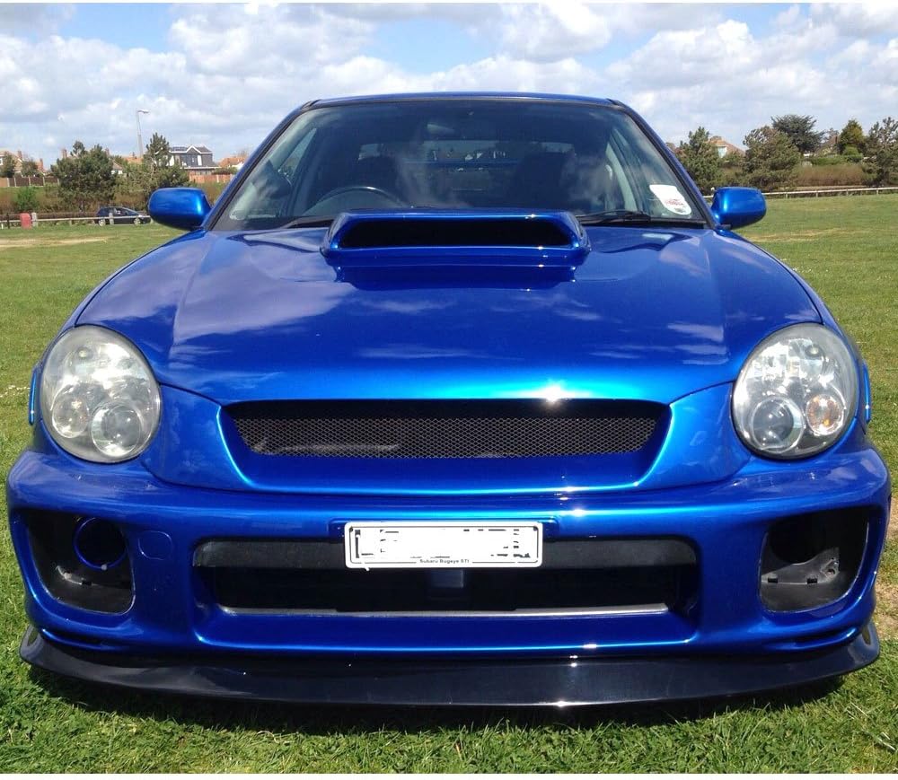 Black PU Front Bumper Lip Under Chin Spoiler J2150