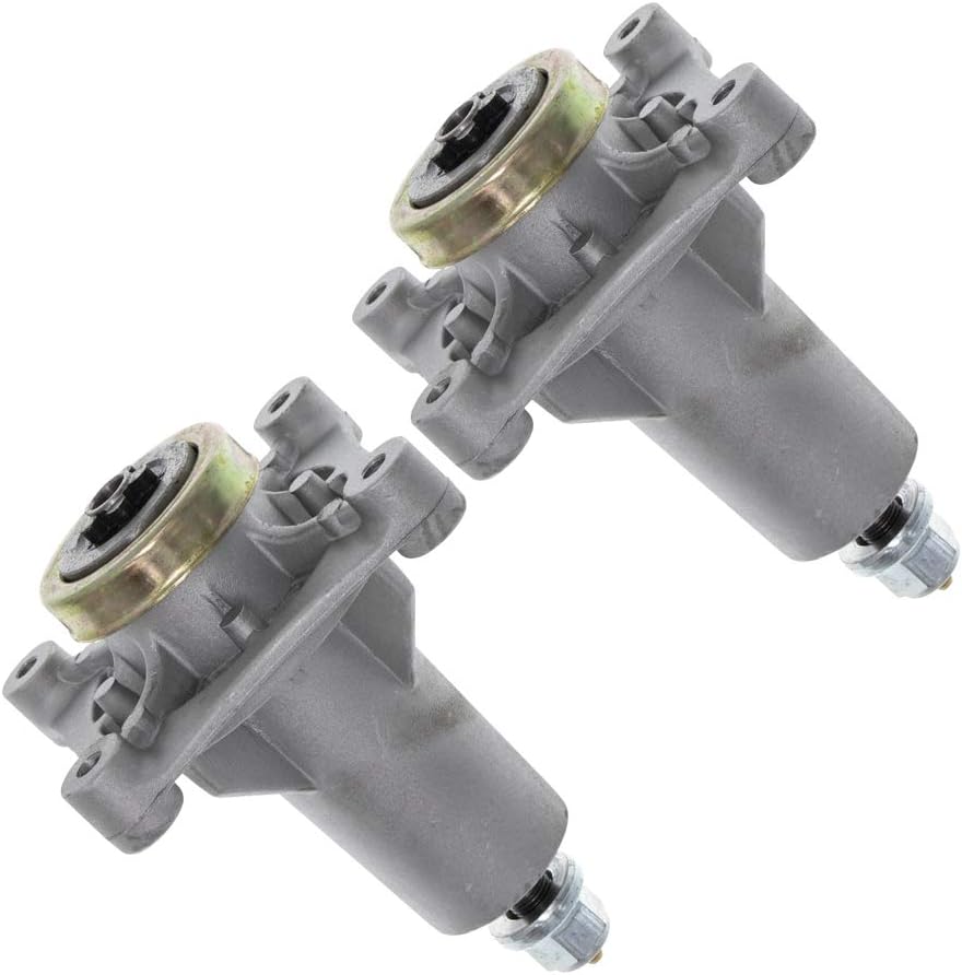 Deck Blade Spindle Kit Set Combo for Husqvarna Tractor Mower, Pack of 2 K831257