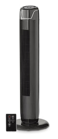 Black 3-Speed Oscillating Tower Fan S483