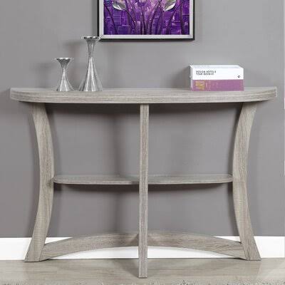 Dark Taupe Hallway Console Table D7818