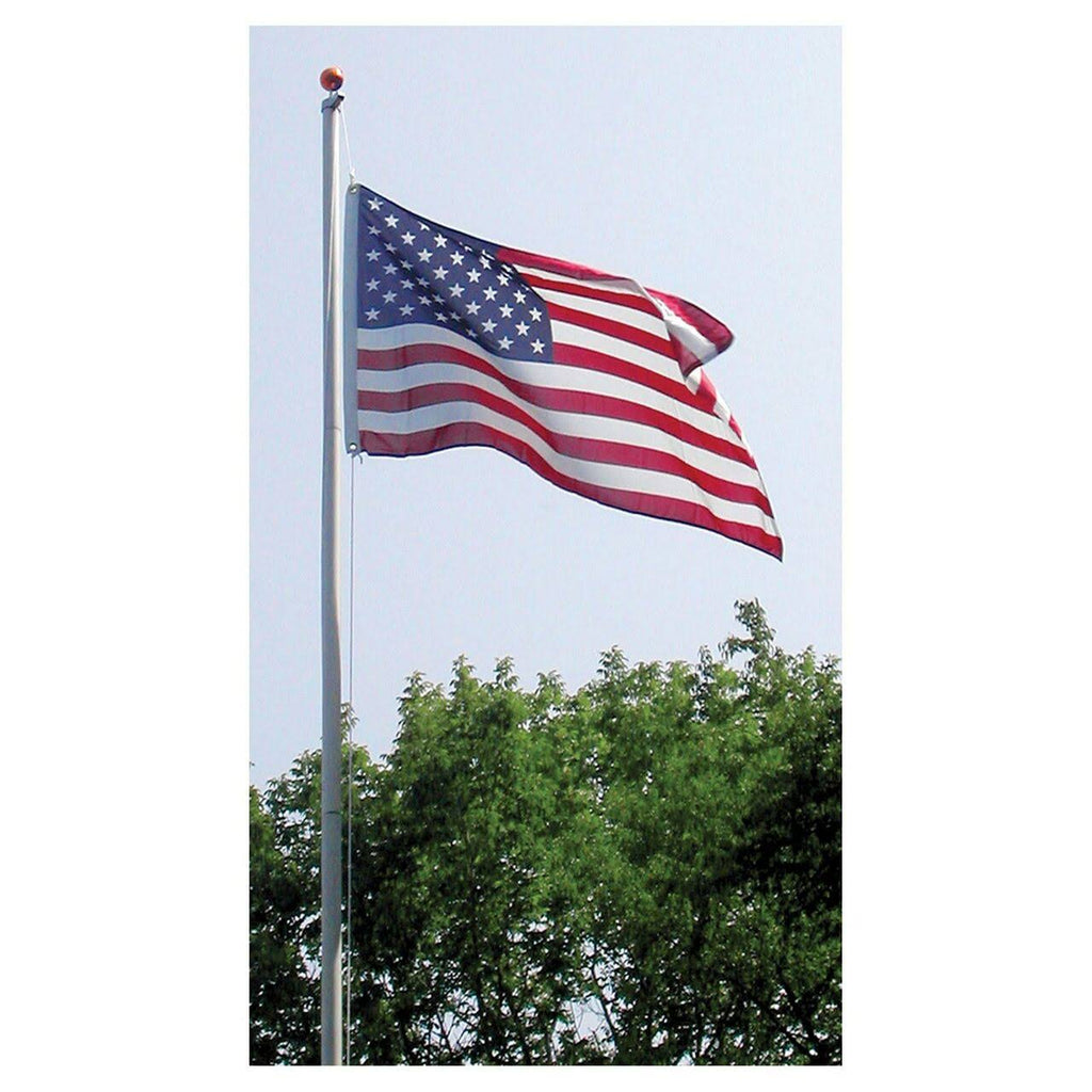 20ft Residential Flagpole with Nylon Flag 3ft x 5ft O314