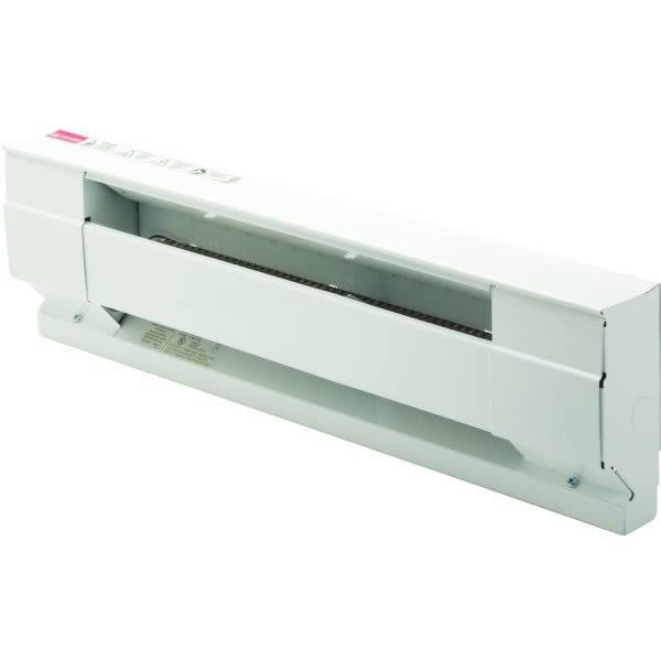2000W 240V 8 Foot White Electric Baseboard Heater U5301