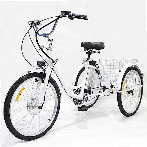 350W 36V Electric Tricycle with Large Basket U44363