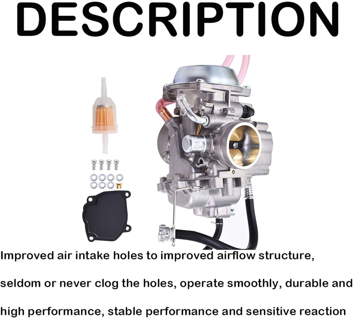 Carburetor Replacement for Suzuki King Quad 300 Pack of 2 M505