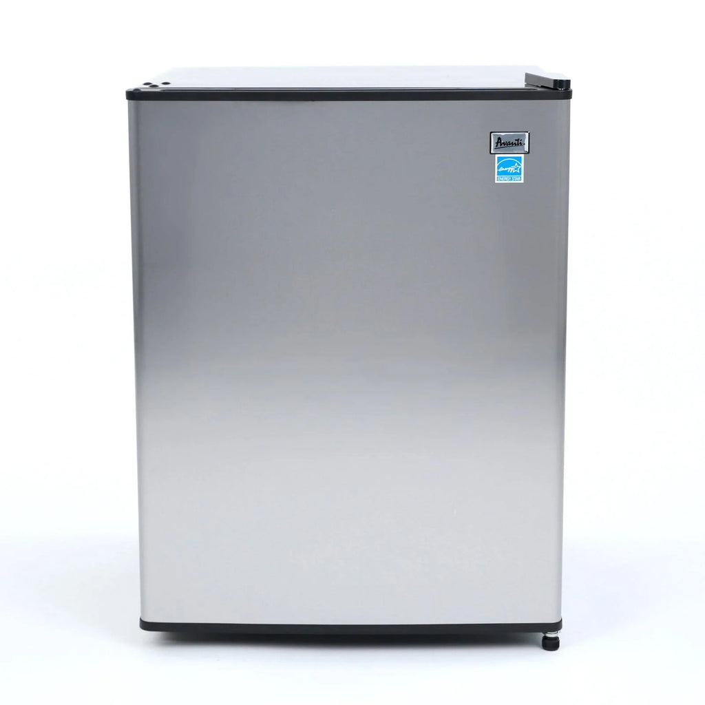 Compact Refrigerator Black On Stainless X2065