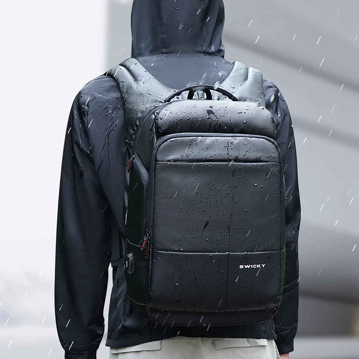 17.3 inch Anti-Theft Laptop Backpack with USB Charging Port M850171