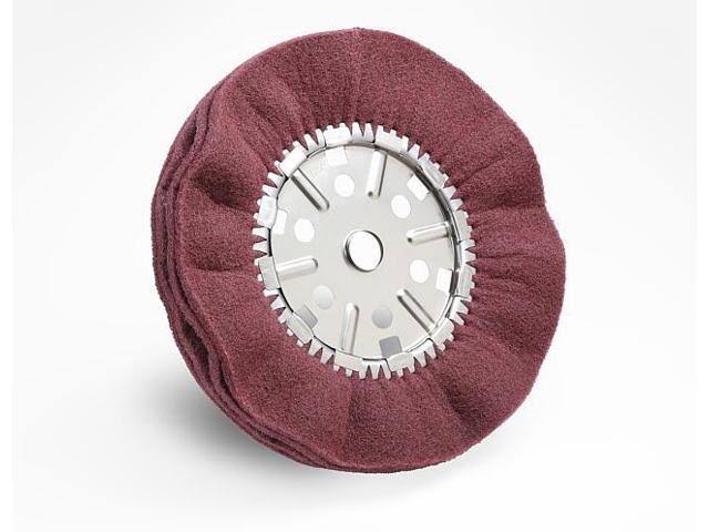 Satin Pleated Buff Wheel 14 in x 2 in x 1-1/4 in B227