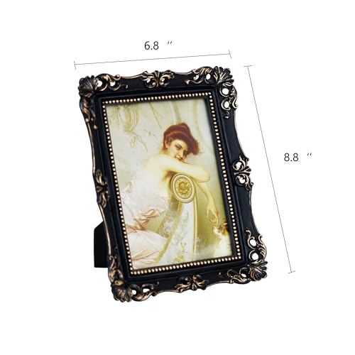 Vintage Picture Frames with Glass Front, 5X7 inch R3069