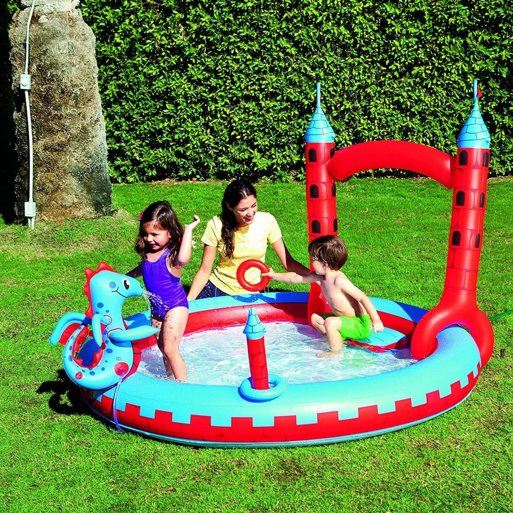 Inflatable Interactive Castle Play Pool G196