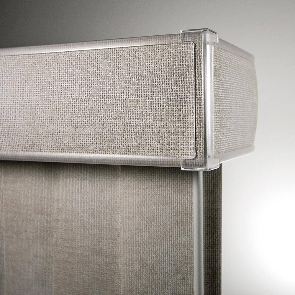 Pearl Gray 3.5 in. Vertical Blind 78 in. W x 84 in. L L815