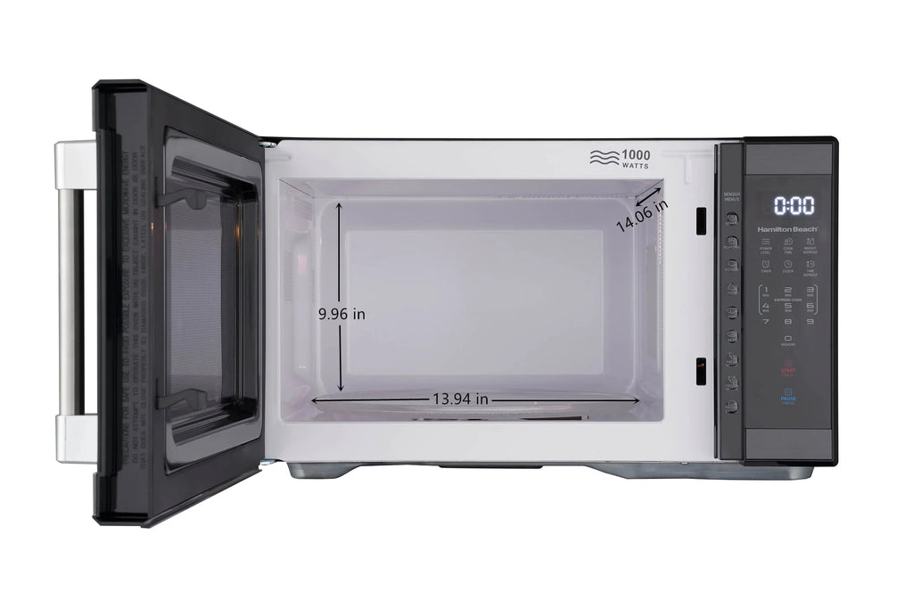 1.1 cu ft Stainless Steel Countertop Microwave Oven I5186