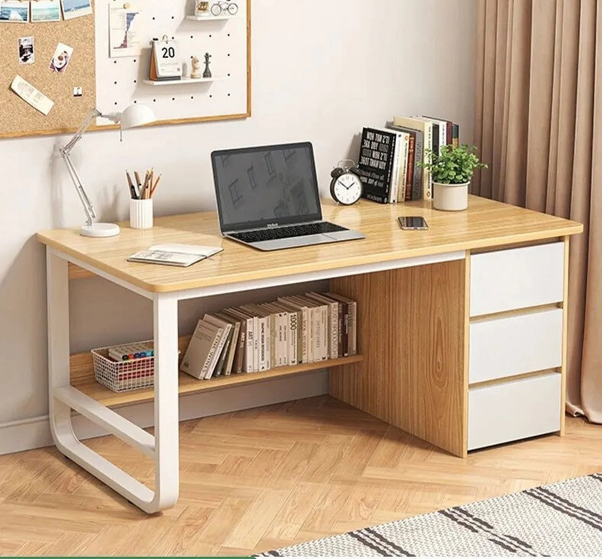 Modern Double Person Office Desk X79283