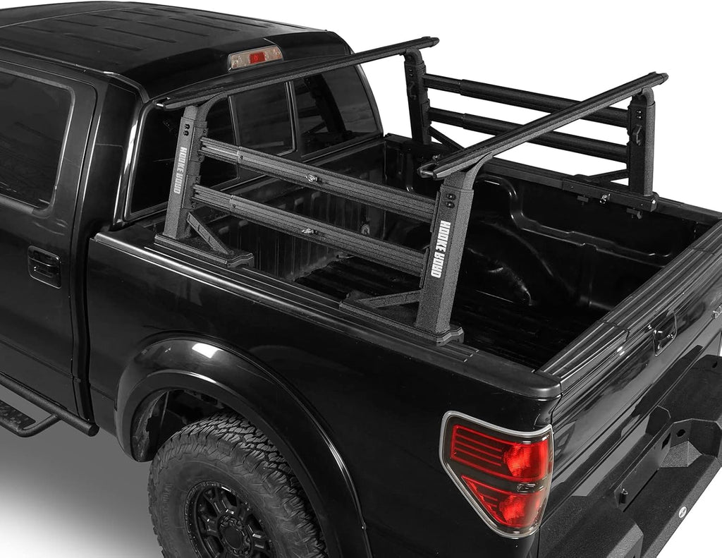 Overland Truck Bed Cargo Rack Extendable Aluminum Truck Ladder Rack Adjustable Height Heavy Duty U802422