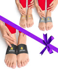 Arch Support Sleeve Bundle of 3 Size Large Midnight Black Steel Gray Desert Beige K917438