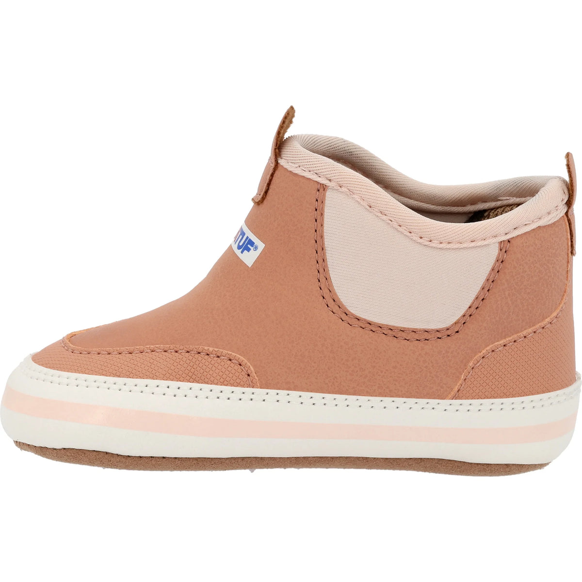 Blush Pink Ankle Deck Boot O972