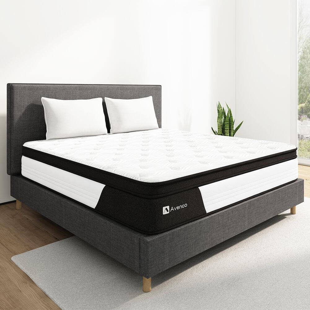 Queen Size 12-Inch Hybrid Memory Foam Mattress D962
