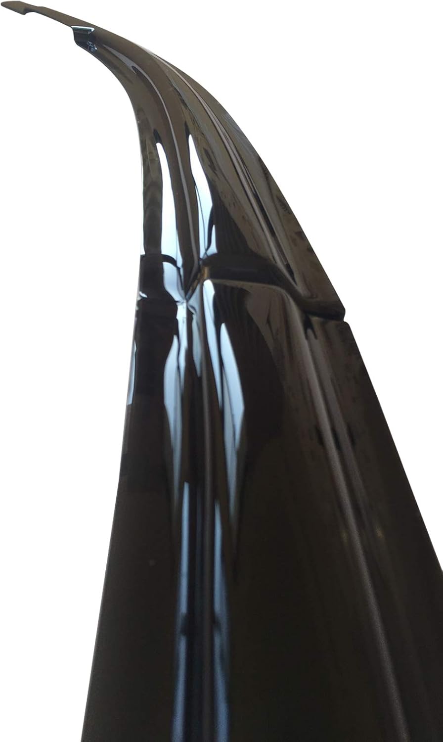 Black Tinted Side Window Vent Visor Deflectors Rain Guards Pack of 2 K34071