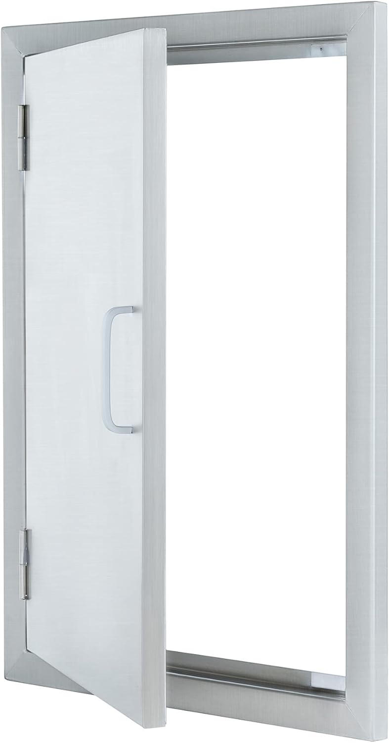 Outdoor Kitchen Doors, 304 Stainless Steel Built in Single Access Doors (17 x 24) O7969