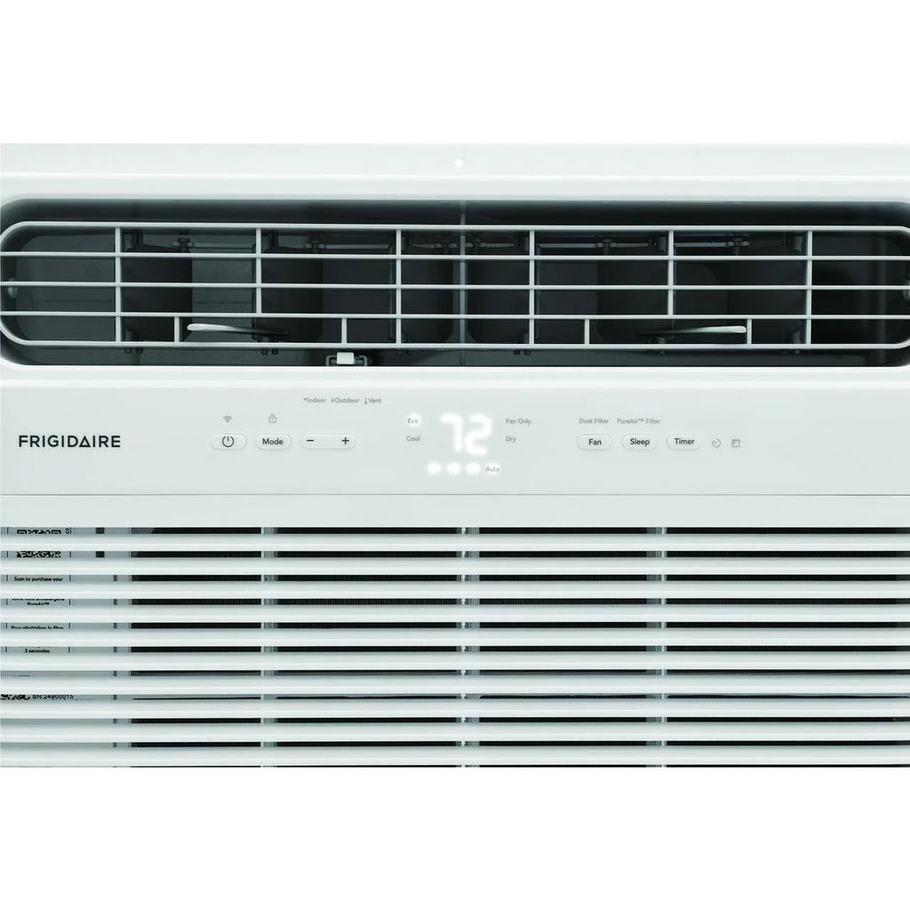 12,000 BTU Smart Window Air Conditioner in White H58836