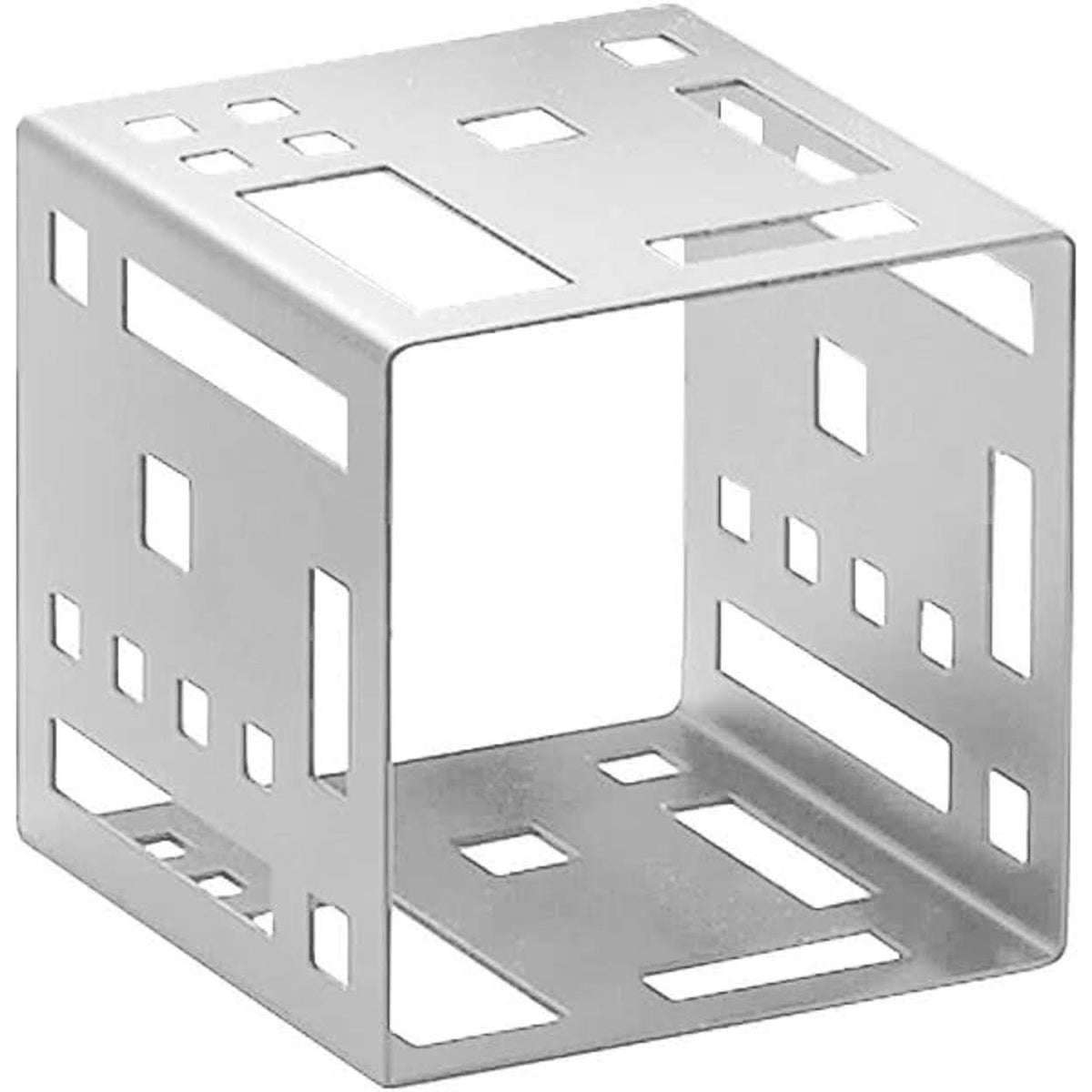 Stainless Steel Squared Cube Riser Z743