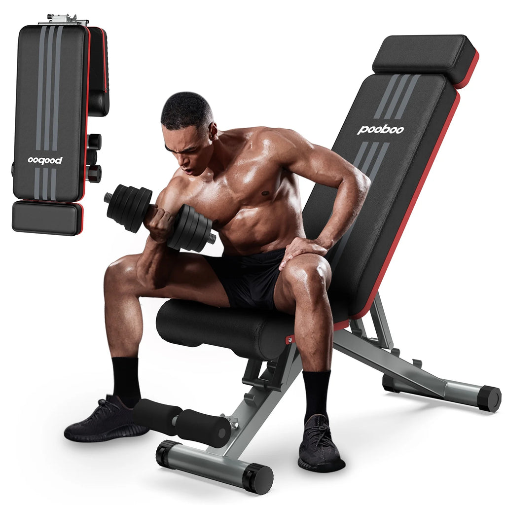 Weight Bench Folding Incline 660 lbs Capacity L14584