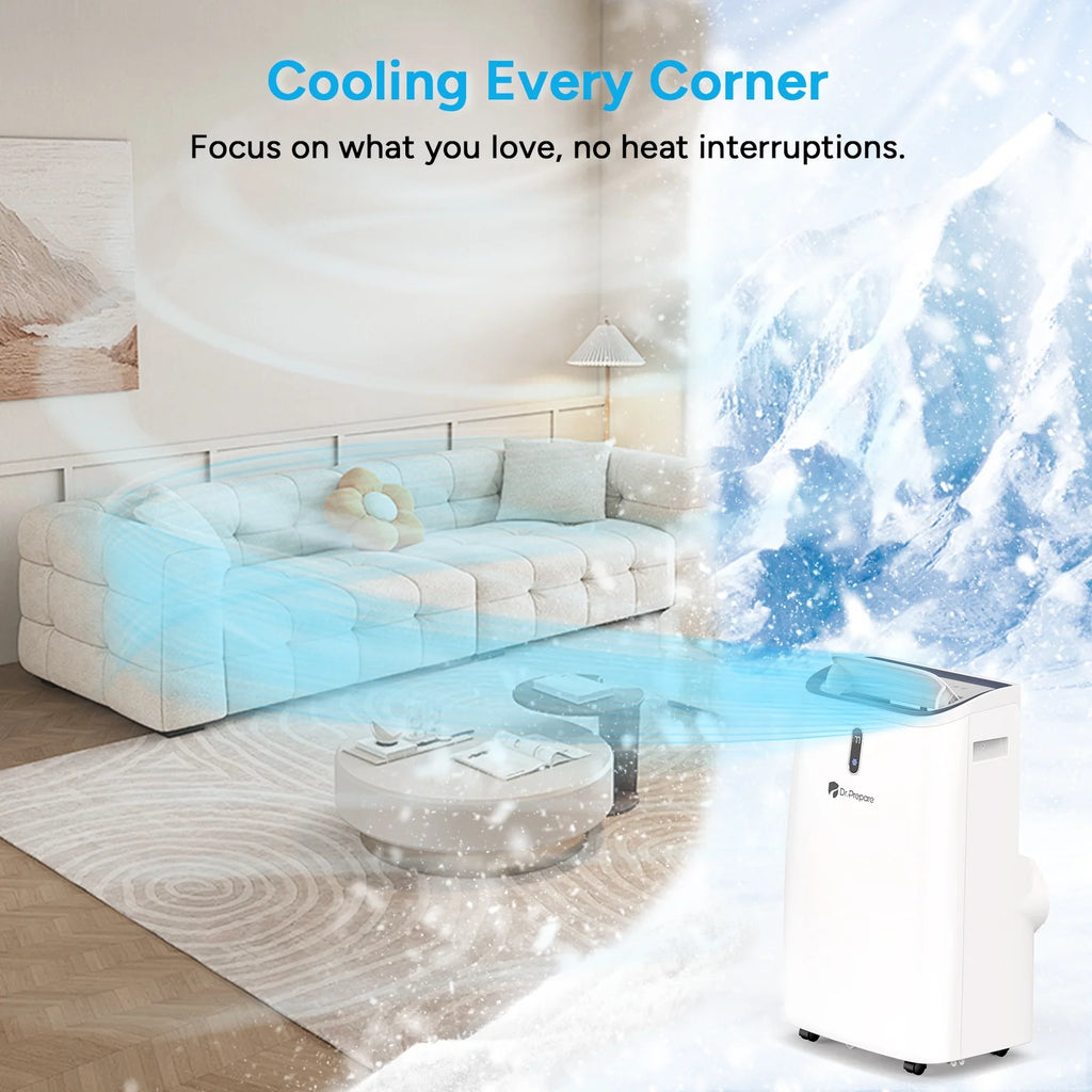 14000 BTU Smart WiFi Portable Air Conditioner M831
