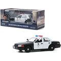 White and Black 1/24 Ford Crown Victoria V792080