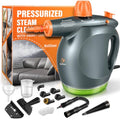 1250W Handheld Steam Cleaner with Detergent Container and Safety Lock Q1176