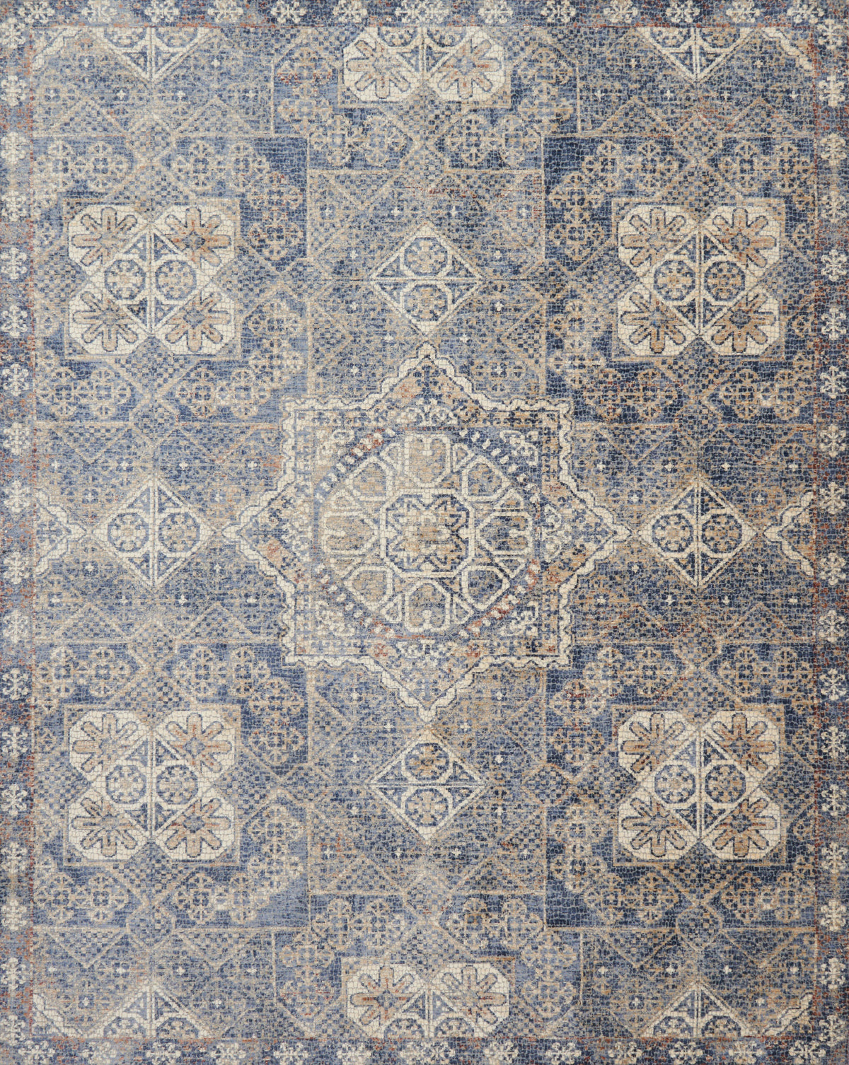 Blue 9'6 x 12'6 Rug K4393