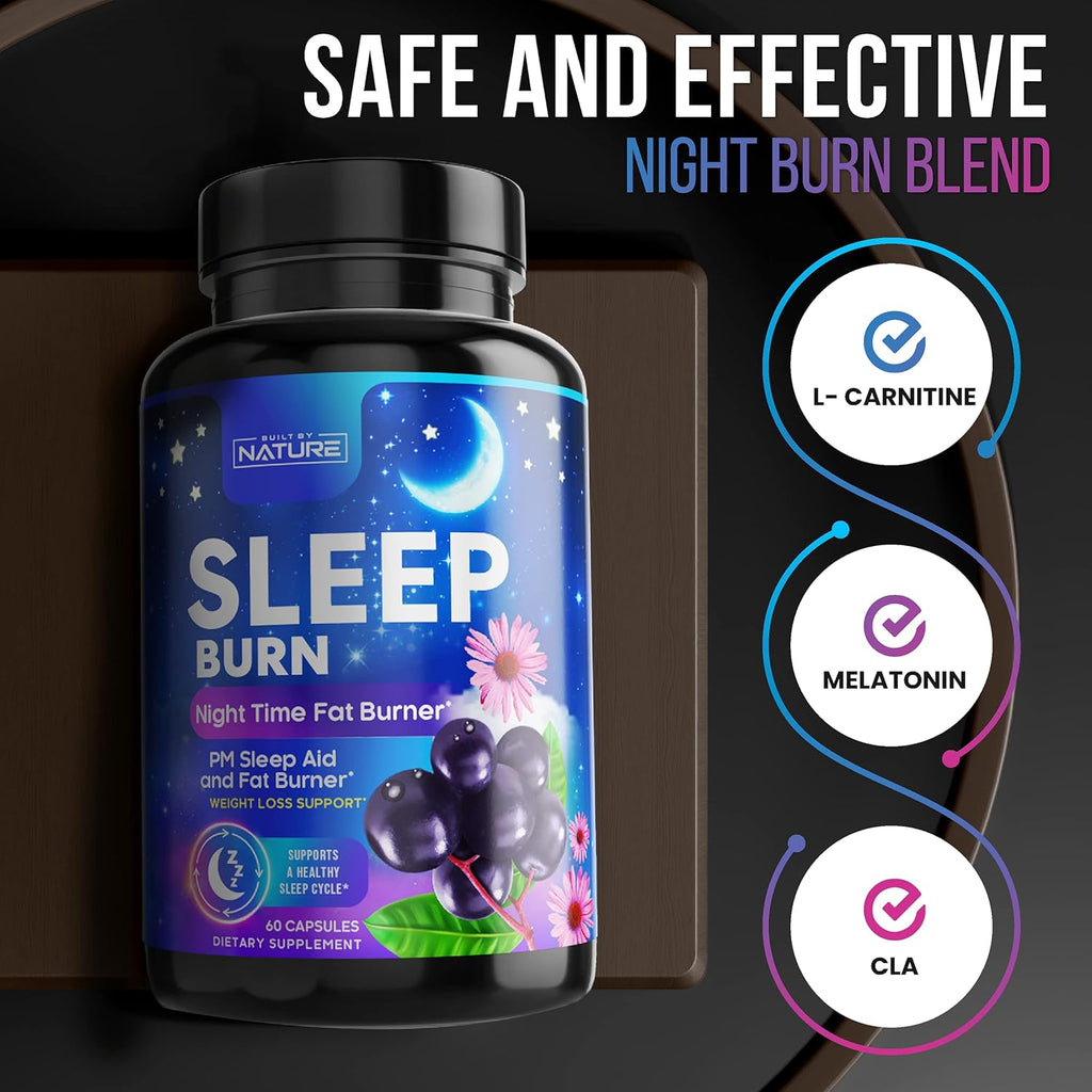 60 Capsules Night Time Fat Burner C3380