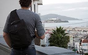 Black Medium Sling Pack V9713