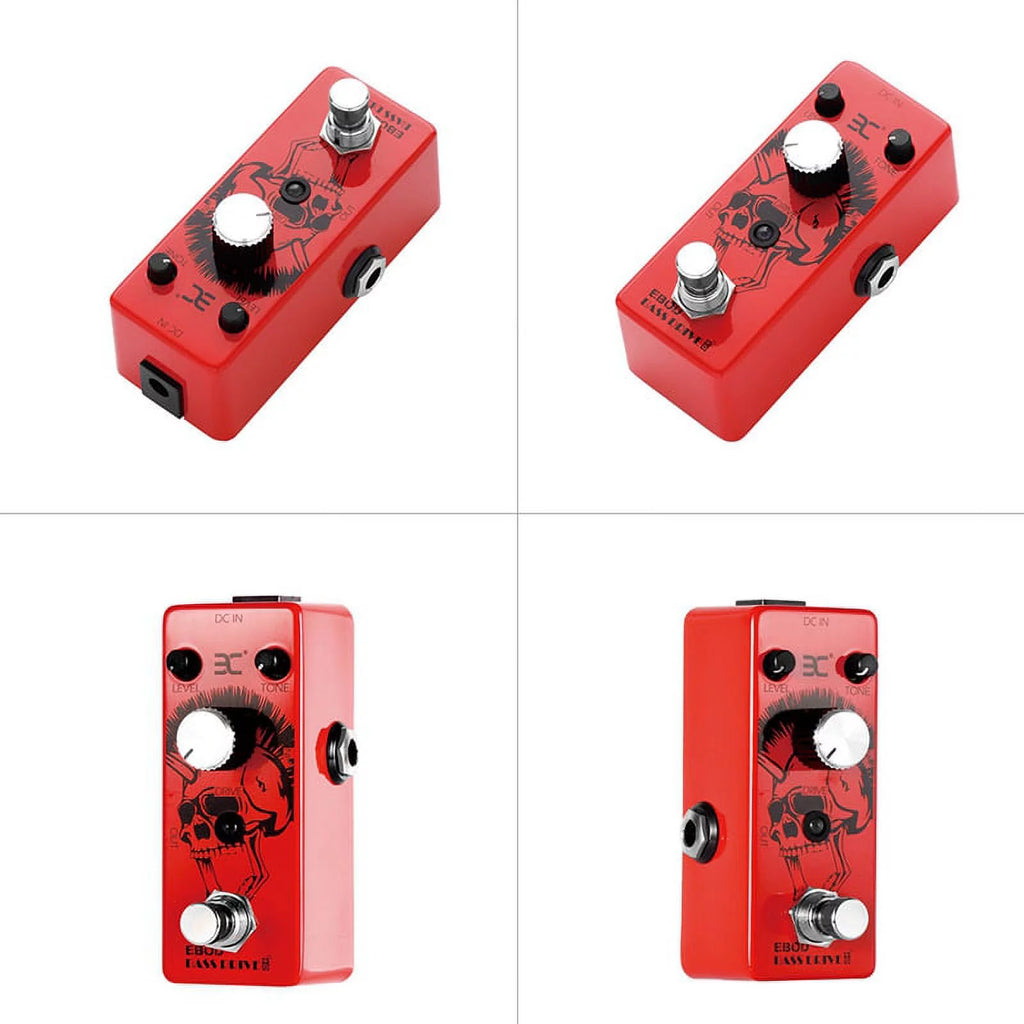 Overdrive Guitar Effect Pedal True Bypass Full Metal Shell S405248
