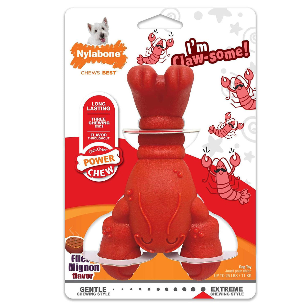 Lobster Dog Toy F85451