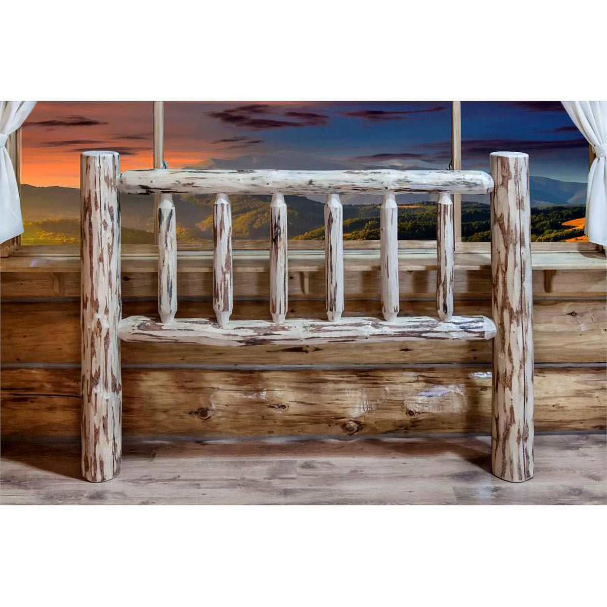 Solid Wood California King Headboard A41695