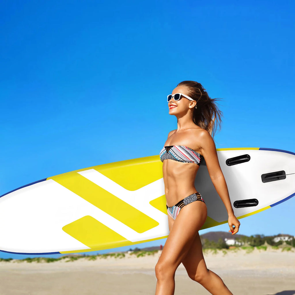 11ft Inflatable Stand Up Paddle Board Yellow O4333