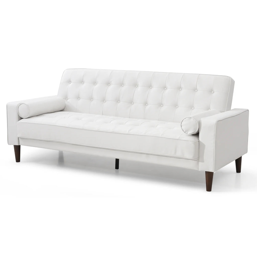 White Sofa Bed D2386